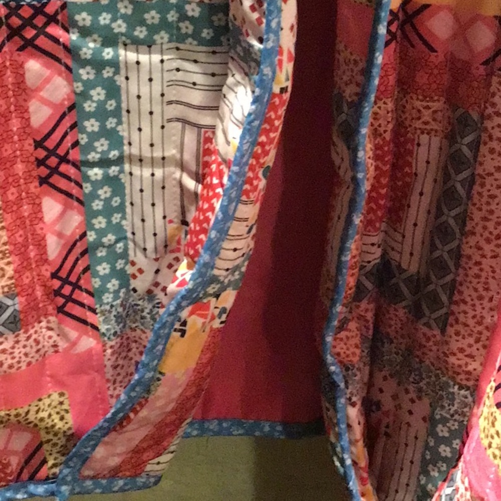 Patchwork Quilted Jacket - Pink Multicolor - image 7